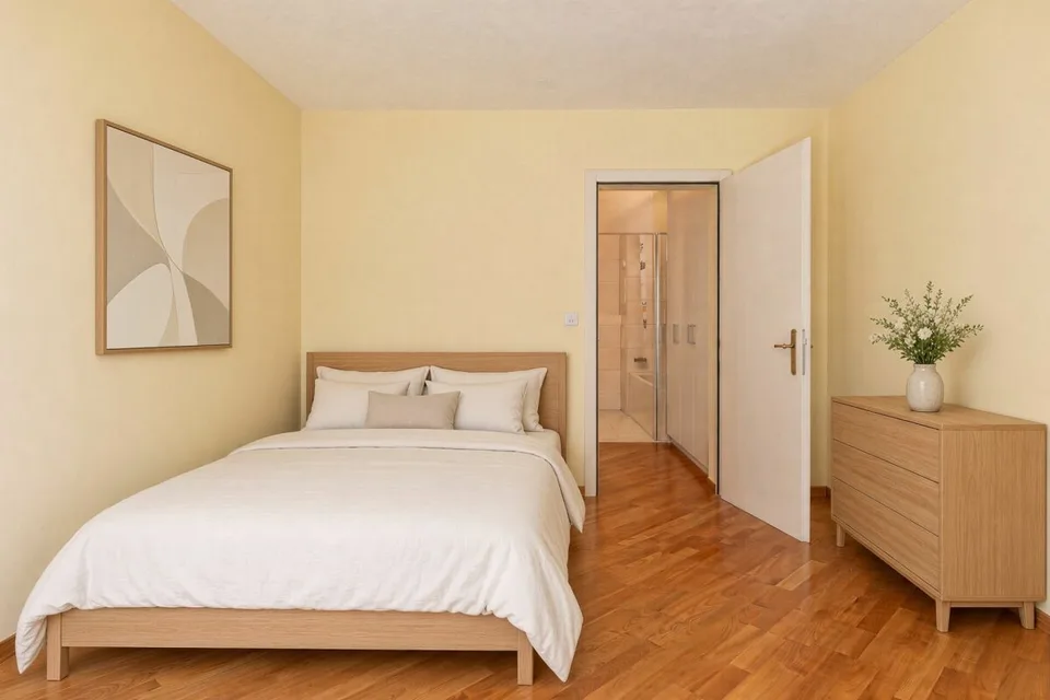 Wohnen mit Charme - helle 3.5 Z' Wohnung mit ruhigem Balkon zum Innenhof – Foto 10 von 13