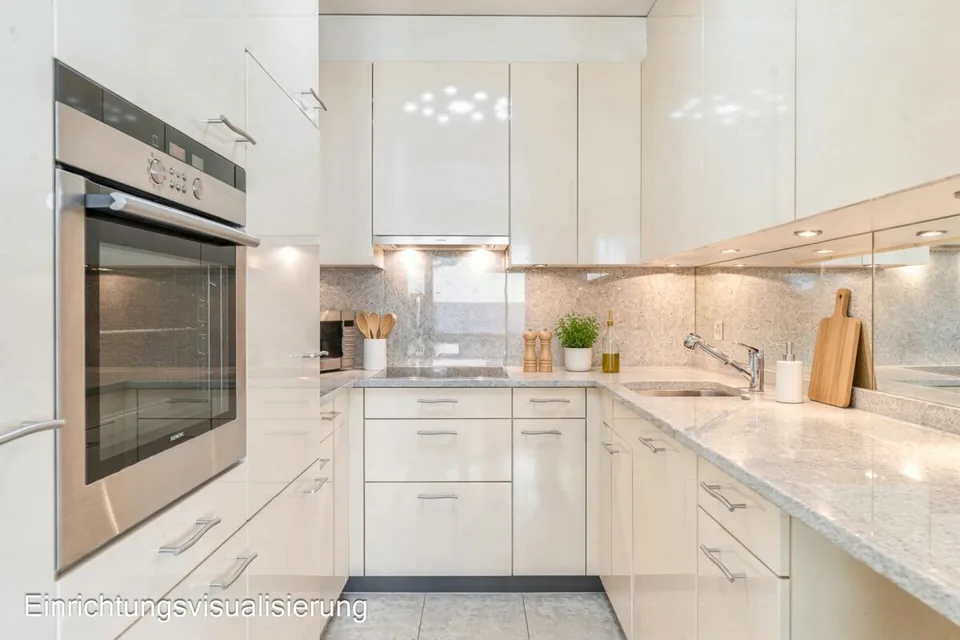 Wohnen mit Charme - helle 3.5 Z' Wohnung mit ruhigem Balkon zum Innenhof – Foto 5 von 13