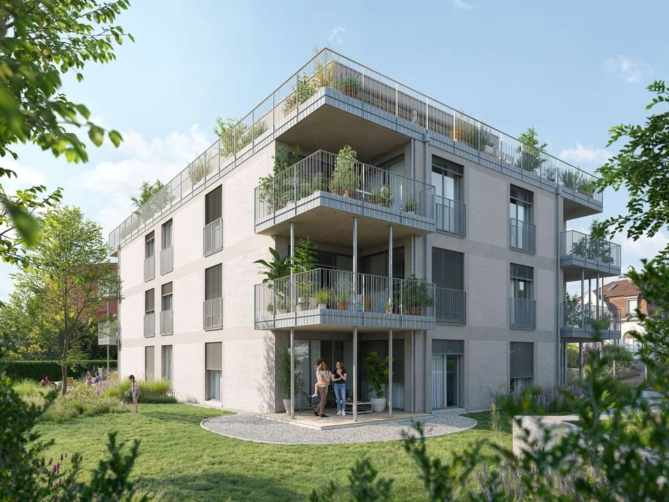 4.5-5.5 Zimmerwohnung W7 mit 121m2 Wohnfläche und 21 m2 Loggias – Foto 3 von 3