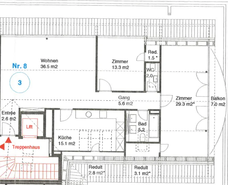 Ampio appartamento cooperativo di 3 locali in una zona familiare – foto 10 di 10