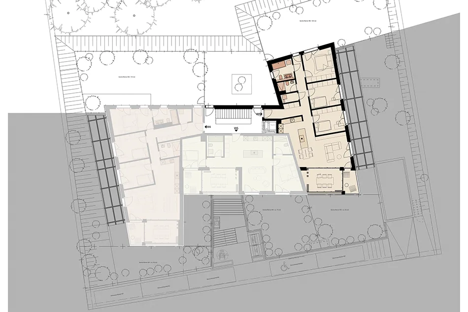 Exklusive Gartenwohnung mit hoher Energieeffizienz und unverbaubarer Aussicht.Neue Preise! - W6 – Foto 6 von 10