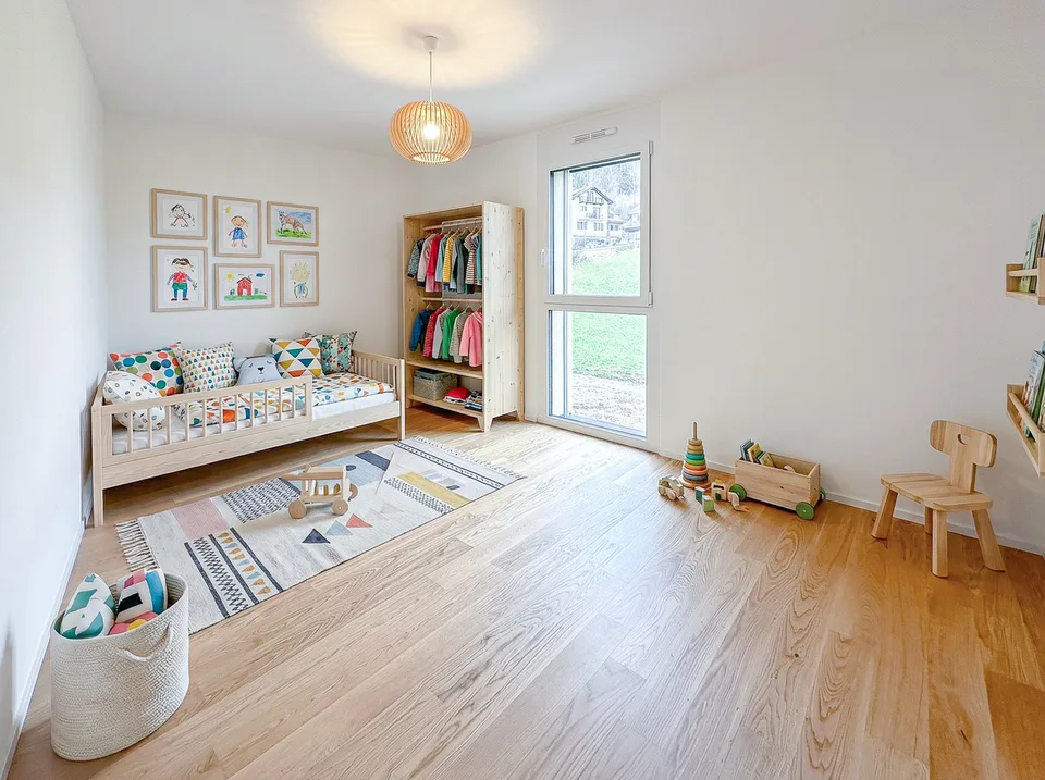 Wohnung mit 4.5 Zimmern und Balkon Neubau – Foto 5 von 11