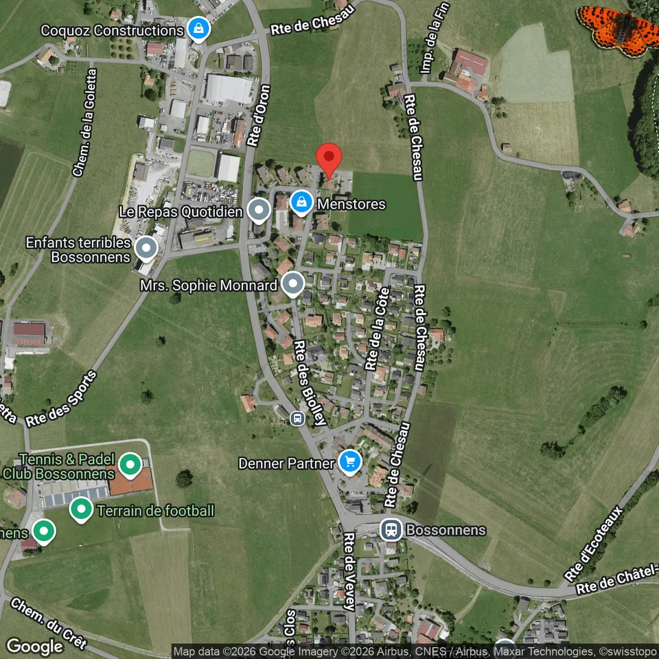 2 Innenparkplätze zu vermieten in Bossonnens – Foto 2 von 2