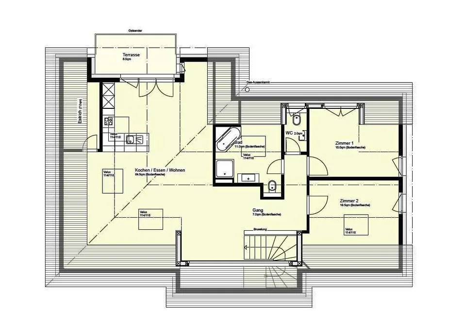 Appartement moderne et lumineux de 3,5 pièces – photo 2 sur 10