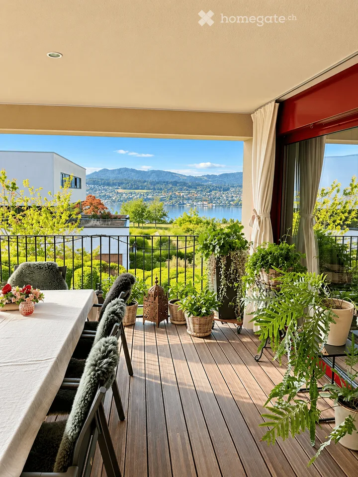 Exklusive Wohnung mit See- und Bergsicht – Foto 9 von 13