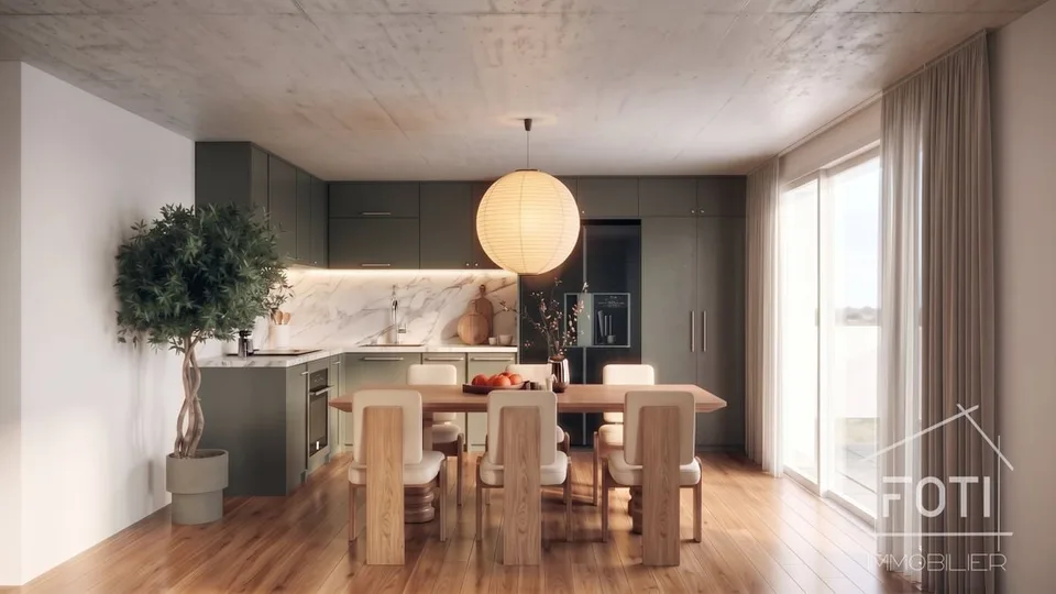 Schöne 4,5 Zimmer im Dachgeschoss mit Keller und Doppelgarage. – Foto 3 von 10