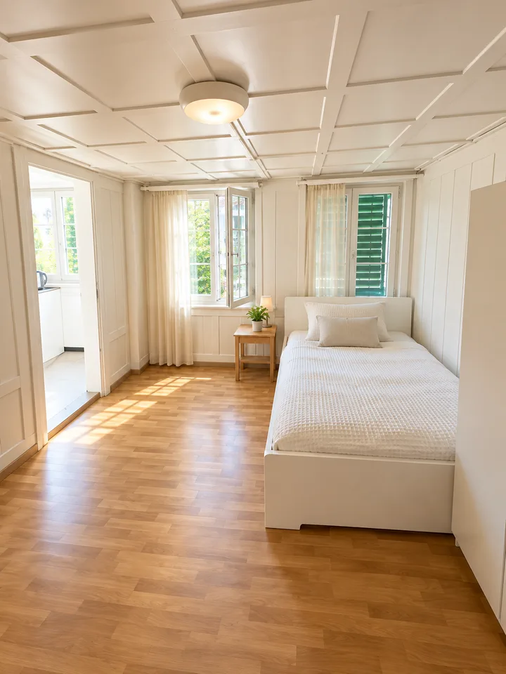 Appartamento accogliente di 3 camere in un edificio storico a Herisau – foto 6 di 11