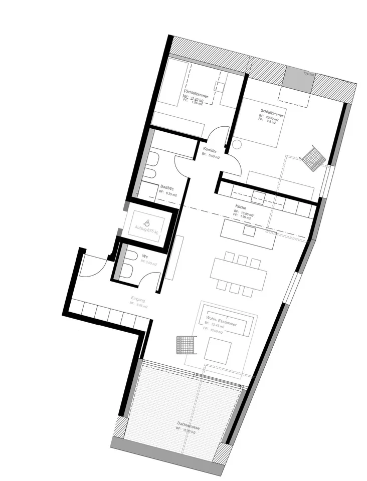 Exklusive Attika-Wohnung – Foto 10 von 11