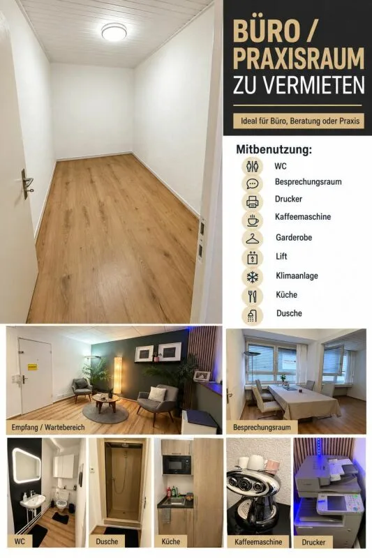 Grosszügiger Praxisraum in Basel zu vermieten – Foto 2 von 2