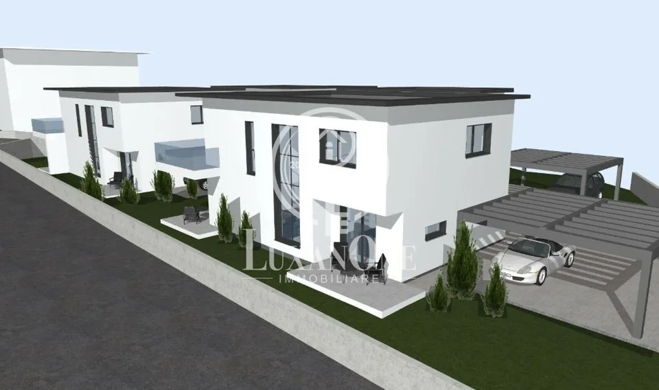 Exklusives Baugrundstück in Arcegno – bewilligtes Projekt für 4 Villen – Foto 7 von 9