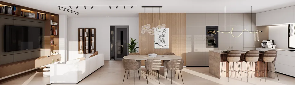 Residenz Le Gemme P1: 4,5 Zimmer mit Doppelterrasse in Canobbio – Foto 3 von 13