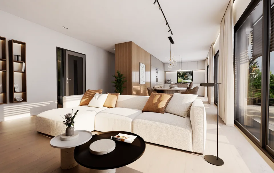 Residenz Le Gemme P1: 4,5 Zimmer mit Doppelterrasse in Canobbio – Foto 2 von 13