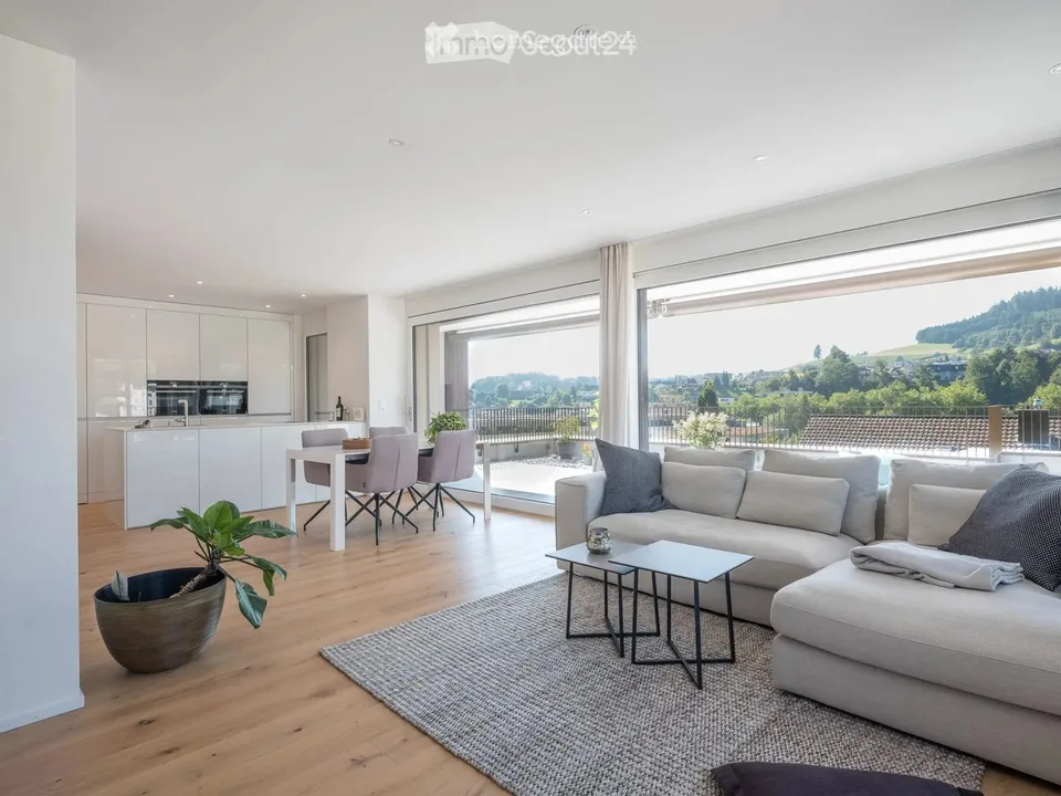 Exklusive 2.5 Zimmer Attika-Wohnung zu vermieten – Foto 3 von 5