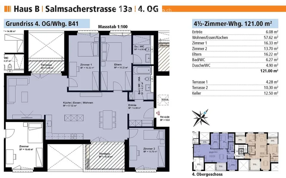 Nachmieter für Wohnung mit Berg- & See-Sicht gesucht – Foto 2 von 5