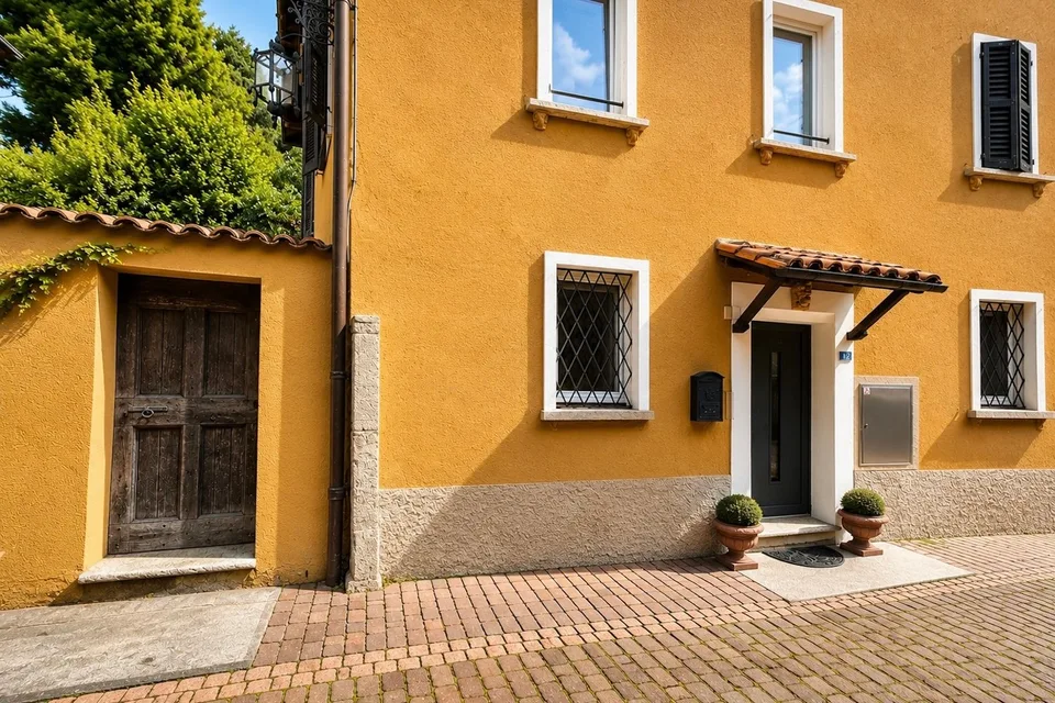 Elegante dimora storica con corte privata a Gentilino – Foto 23 von 26