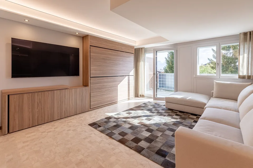 Renovierte Studio-Wohnung in Zentral-Villars-sur-Ollon – Foto 5 von 8