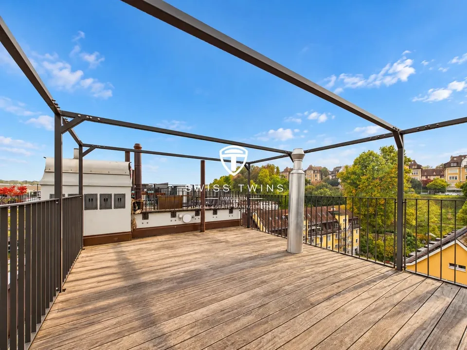 Exklusives Wohnen über den Dächern von Zürich - Stilvolle 2.5-Zimmer-Wohnung mit Terrasse – Foto 8 von 10