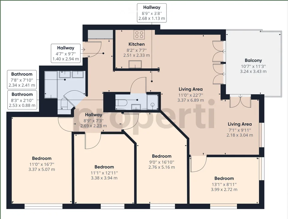 Appartement 5,5 pièces à Islisberg – photo 5 sur 6