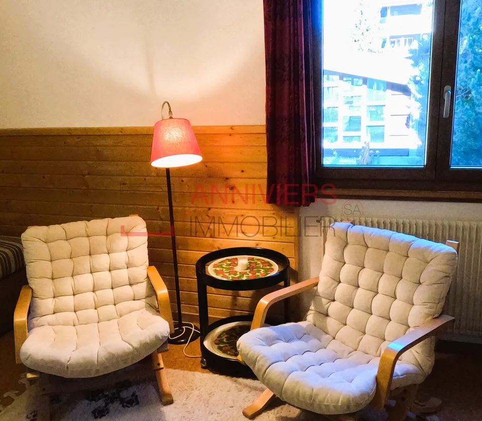 Mini studio ai piedi degli impianti di risalita a Grimentz – foto 2 di 12