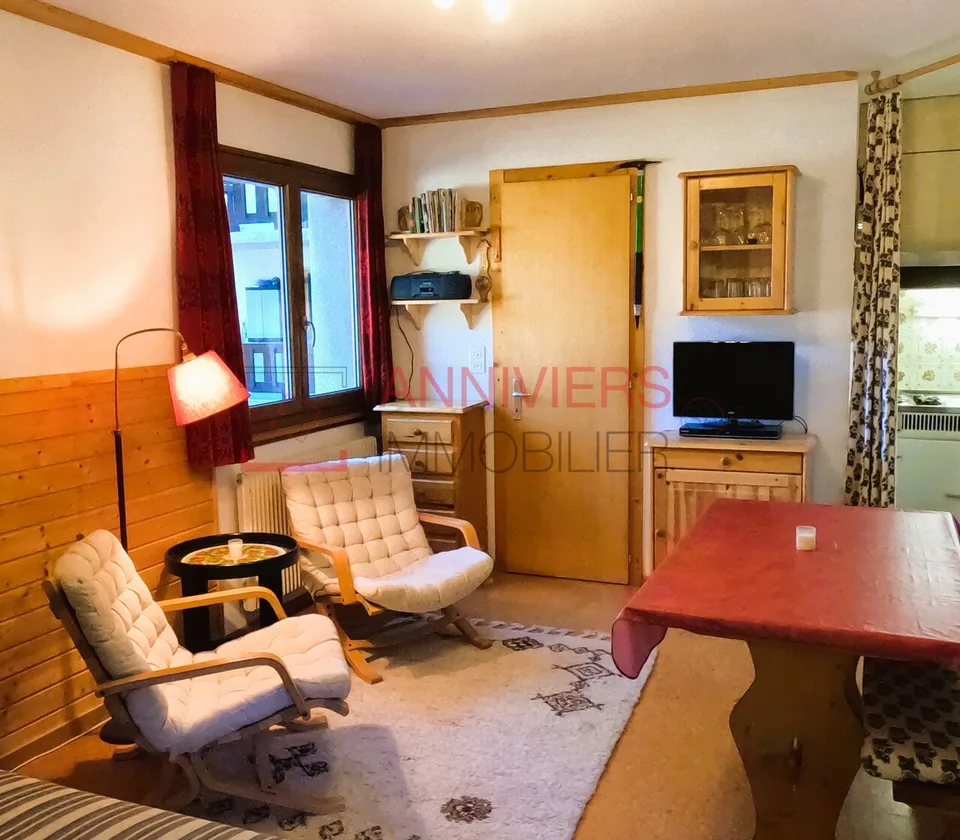 Mini studio ai piedi degli impianti di risalita a Grimentz – foto 4 di 12