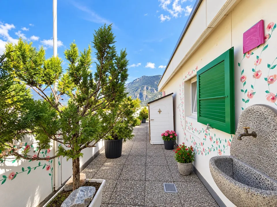Sierre en panorama grand angle – 4,5 pièces au 15e et dernier étage ! – photo 13 sur 13