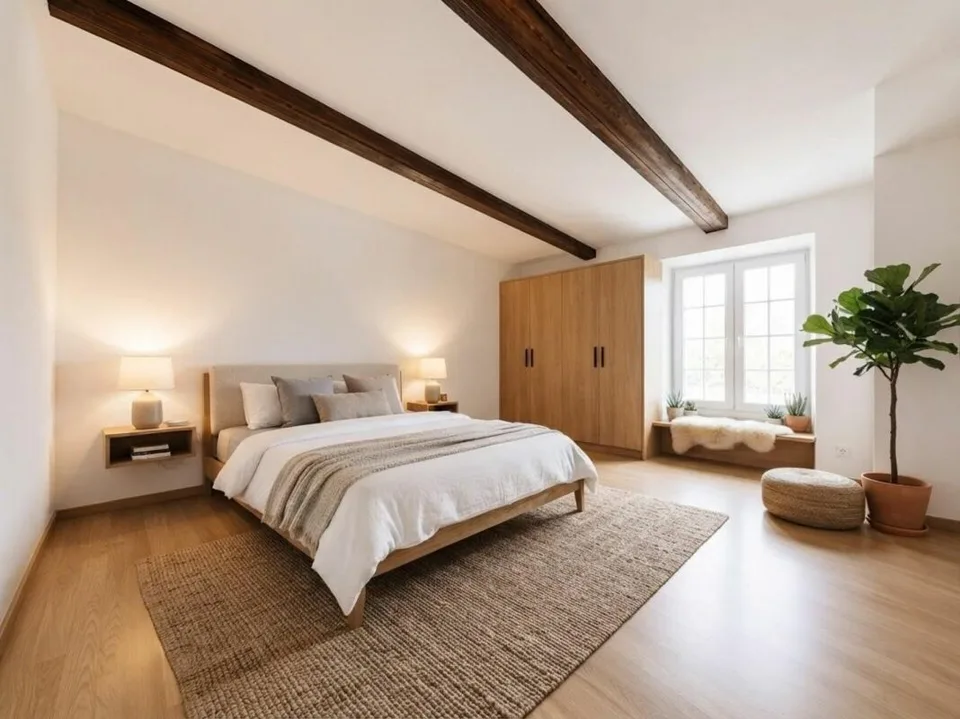 DUPLEX DE 2.5 PIÈCES AVEC POUTRES APPARENTES AU COEUR DE LA VIEILLE VILLE DE BIENNE – photo 2 sur 4