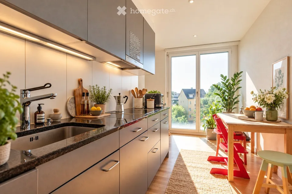 Mehr Wohnraum, mehr Komfort – 3.5 Zimmer mit 112 m² in Zürich-Seebach – Foto 5 von 10