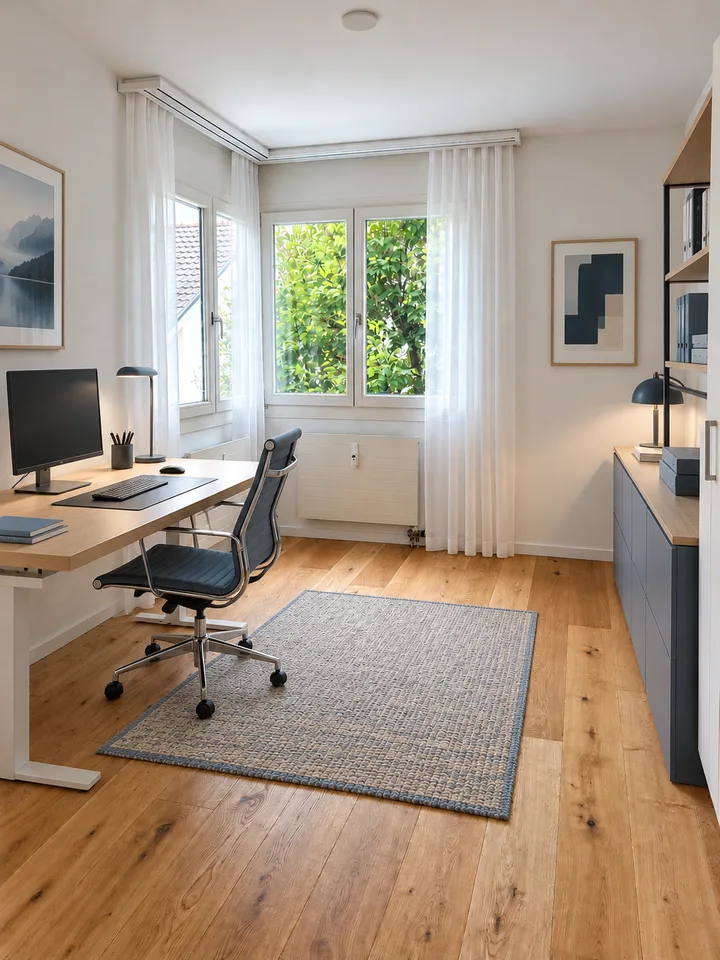 Attraktive, frisch sanierte 4-Zimmerwohnung mit Balkon – Foto 3 von 9