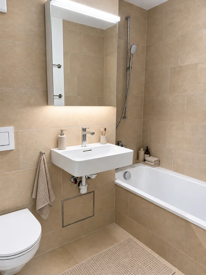 Attraktive, frisch sanierte 4-Zimmerwohnung mit Balkon – Foto 6 von 9