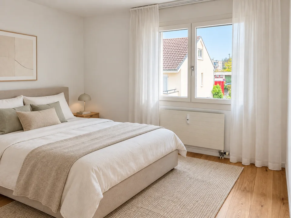 Attraktive, frisch sanierte 4-Zimmerwohnung mit Balkon – Foto 4 von 9