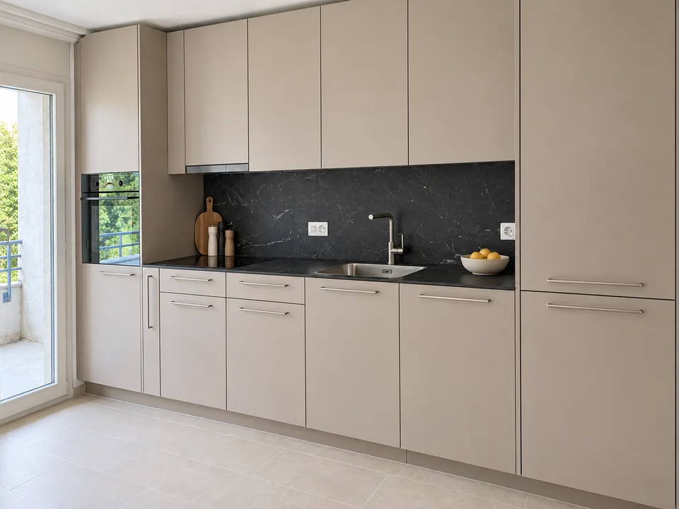 Attraktive, frisch sanierte 4-Zimmerwohnung mit Balkon – Foto 2 von 9