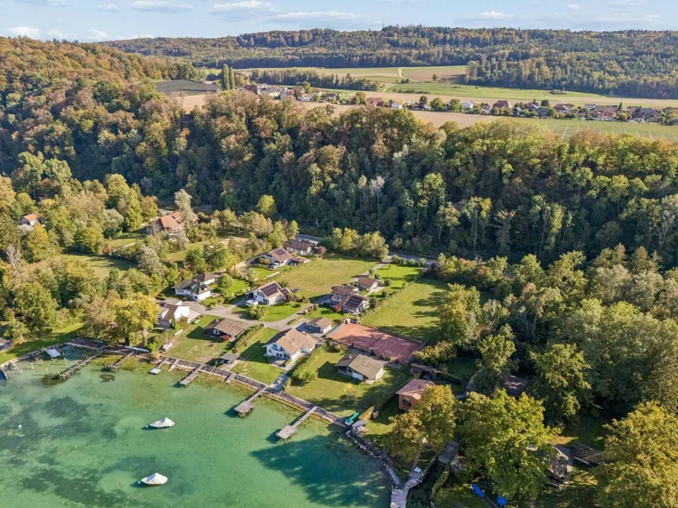 Bauland mit Seezugang und eigener Boje am Bielersee – Foto 8 von 12