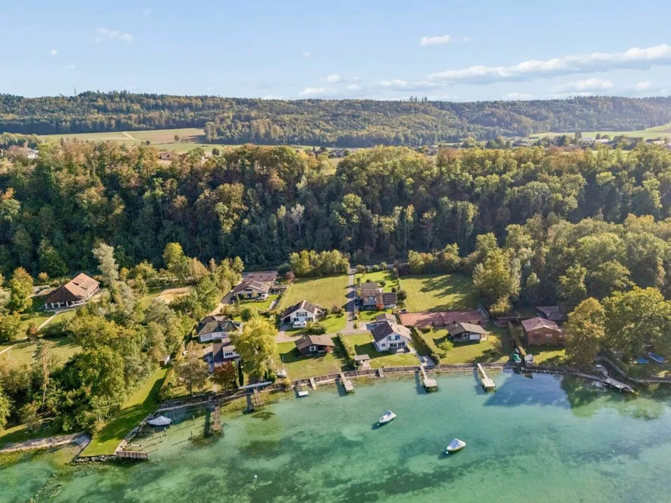 Bauland mit Seezugang und eigener Boje am Bielersee – Foto 7 von 12