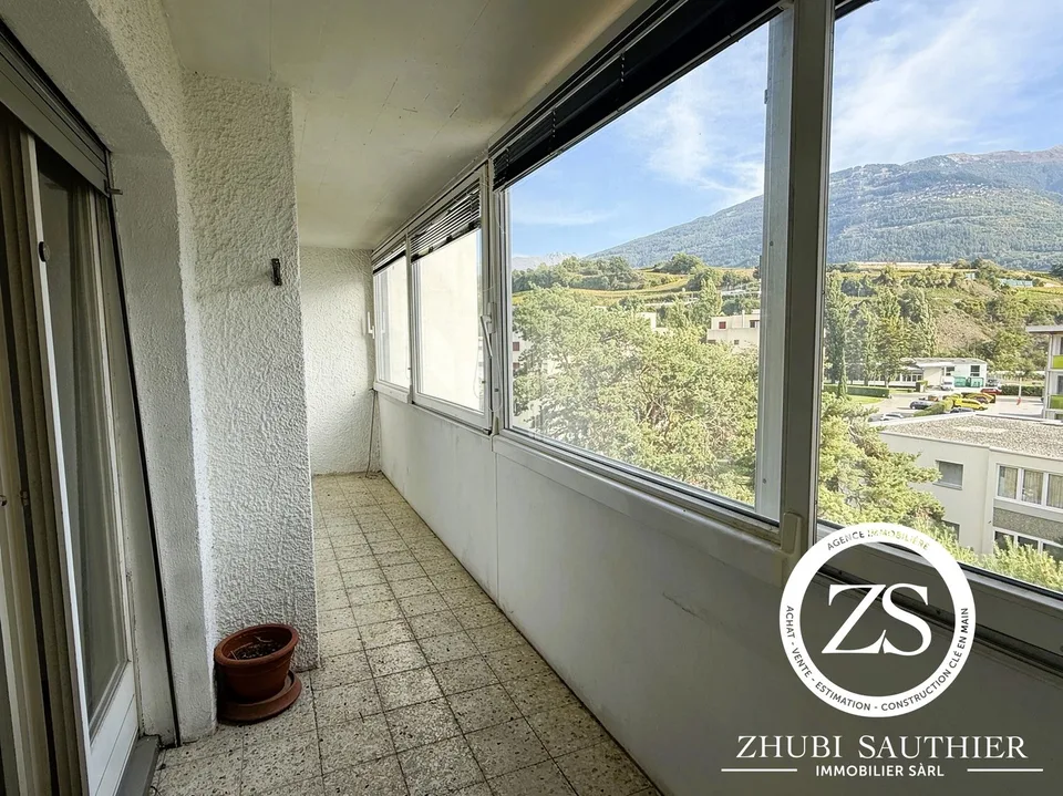 Wohnung 3.5 Zimmer zur Renovierung im Zentrum von Conthey – Foto 3 von 12