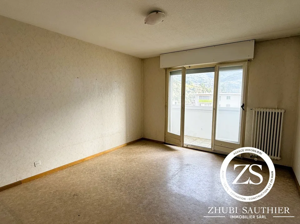 Wohnung 3.5 Zimmer zur Renovierung im Zentrum von Conthey – Foto 10 von 12