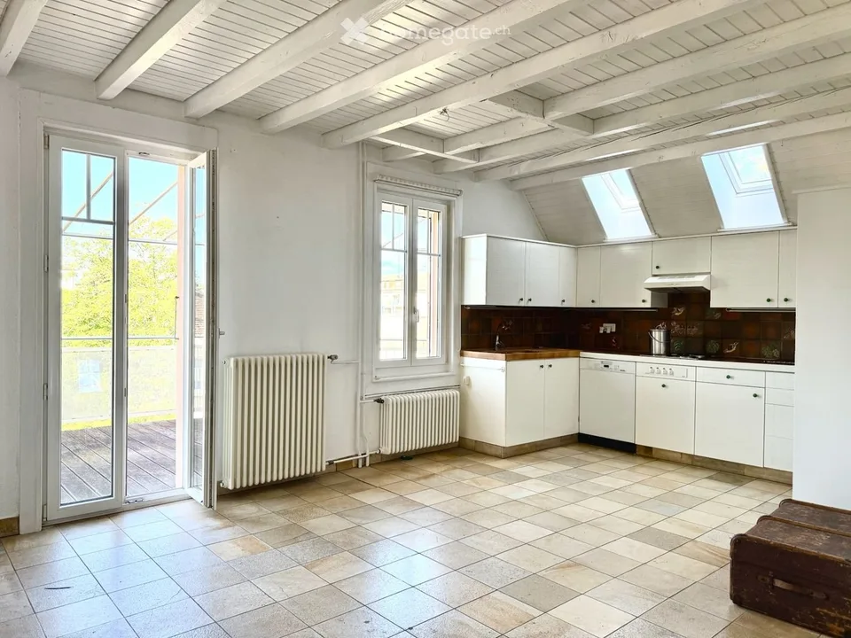Großes Apartment mit Terrasse und Gemeinschaftsgarten – Foto 2 von 5