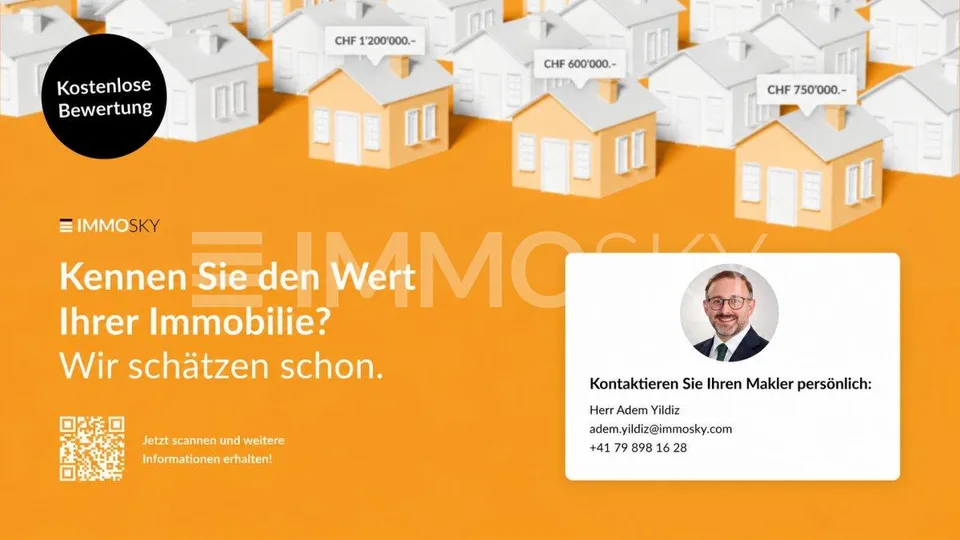 Grosszügige Dachwohnung mit schöner Aussicht – Foto 7 von 7