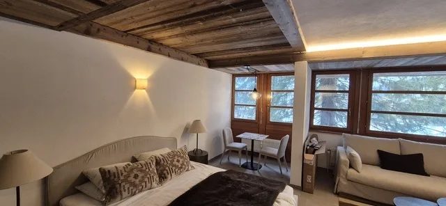 Studio à l'année, à quelques minutes du centre de Crans – Foto 7 von 7