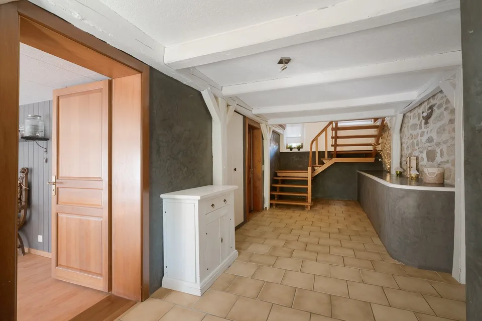 Duplex de caractère dans une ferme du XIXe siècle, face au Léman et aux Alpes – photo 12 sur 14