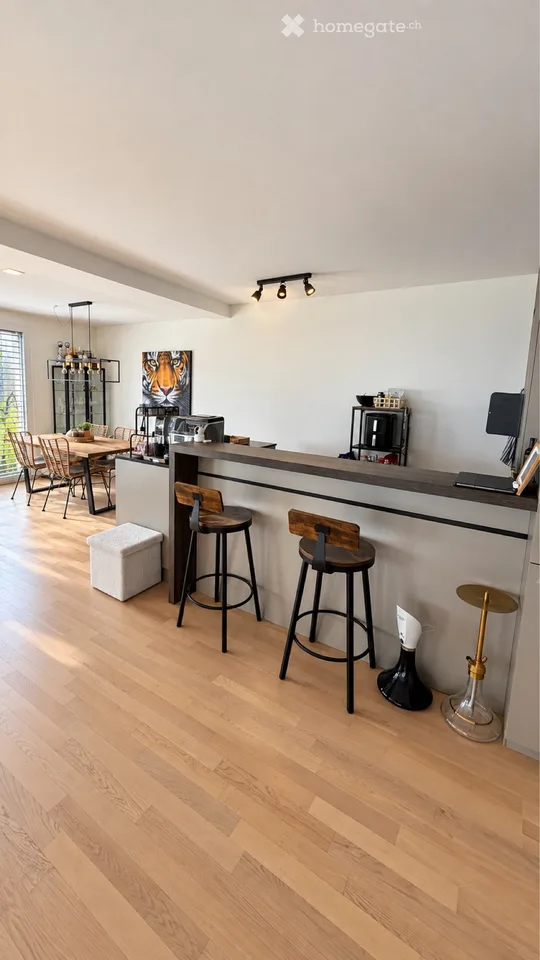 Dachgeschoss 3,5 Zimmer in Paudex - Terrasse, Garten und Seeblick – Foto 2 von 5