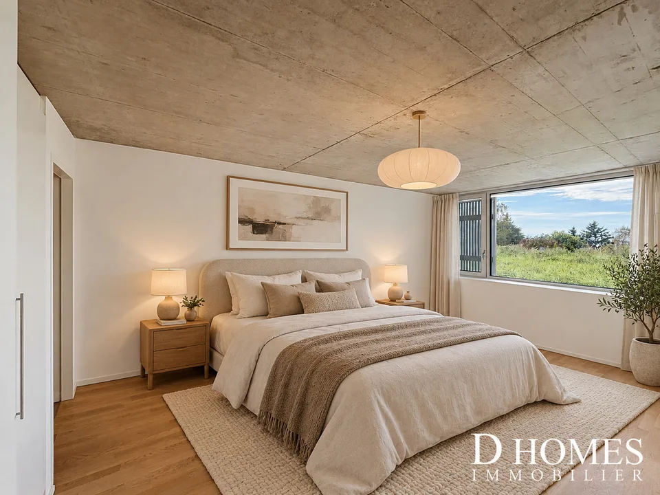 EN EXCLUSIVITÉ I Villa contemporaine en duplex avec vue sur le lac – photo 11 sur 13