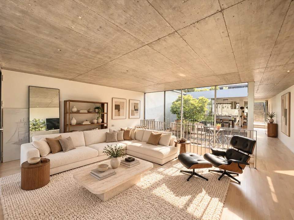 EN EXCLUSIVITÉ I Villa contemporaine en duplex avec vue sur le lac – Foto 4 von 13