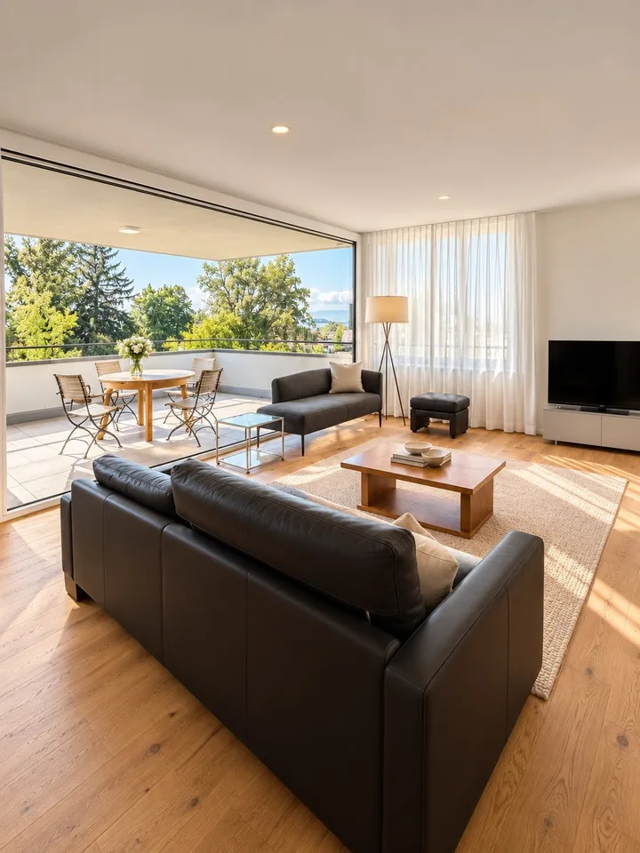 Moderne und grosszügige 5.5-Zimmer-Wohnung im Brieglipark in Düdingen – Foto 3 von 13