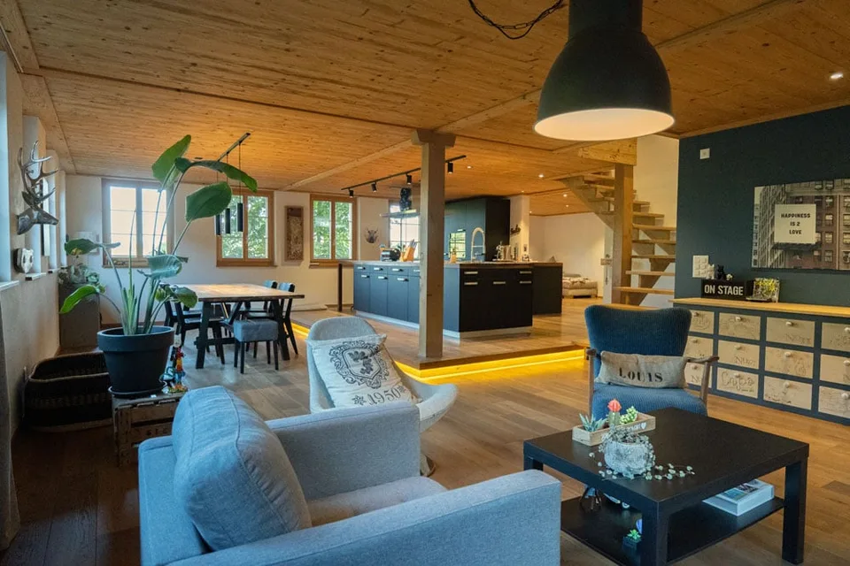 Maison paysanne de 6,5 pièces neuve avec deux appartements et vue à perte de vue – photo 8 sur 16