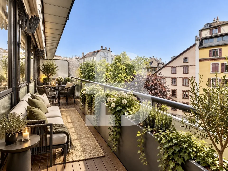 Duplex d'exception au coeur des Eaux-vives – photo 6 sur 6