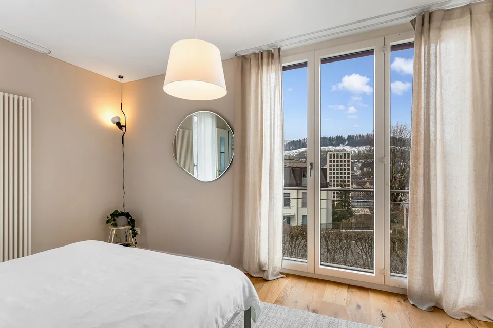 Appartement baigné de lumière au Rosenberg avec vue sur Säntis – photo 8 sur 9