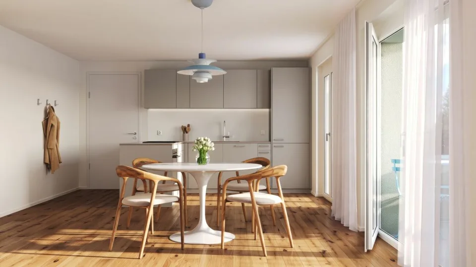 Erstbezug Etzelhof: Naturnah. Modern. Bestens verbunden. – Foto 2 von 7