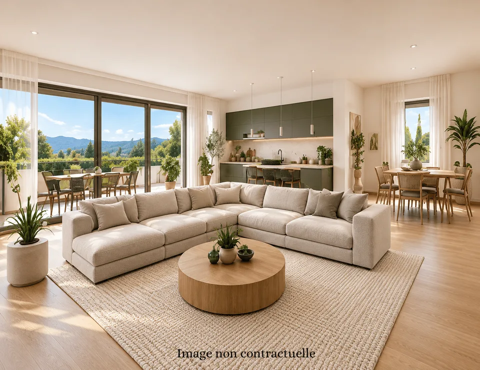 Magnifique appartement en duplex de 4,5 pièces avec grande terrasse, balcon et jardin privatif – photo 3 sur 8