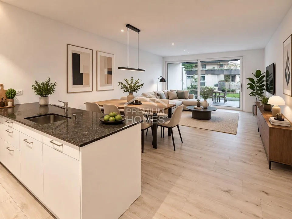 Appartement de rêve avec terrasse ensoleillée & 0,9% d'intérêt hypothécaire – photo 2 sur 7