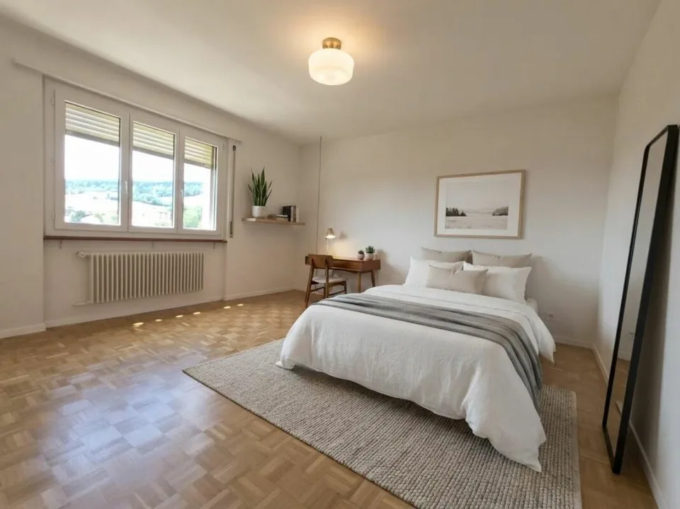 AMPIO 4.0 LOCALI APPARTAMENTO RISTRUTTURATO 95 M² CON CAMINO E VISTA SULLA VALLE – foto 3 di 7